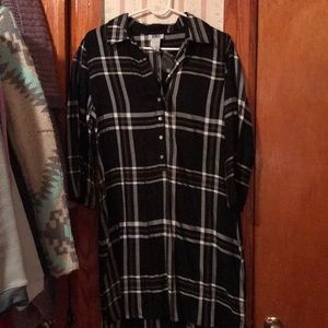 Plaid dress